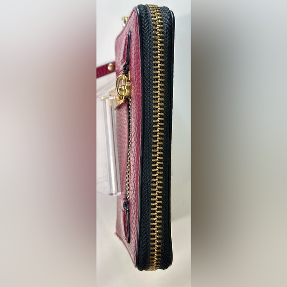 MARC JACOBS Gothan City Continental Leather Bifold Wallet Perfect Conditions. - Picture 7 of 16